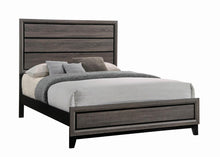 Load image into Gallery viewer, Rustic Grey Oak Queen Bed - Ego Home Furniture