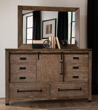 Load image into Gallery viewer, Meester Rustic Barn Door Mirror - Ego Home Furniture