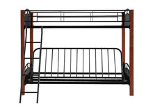 Load image into Gallery viewer, Collins Collection Cinnamon and Black Transitional Bunk Bed - Ego Home Furniture