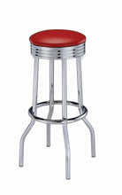Load image into Gallery viewer, Cleveland Contemporary Red Bar-Height Stool - Ego Home Furniture