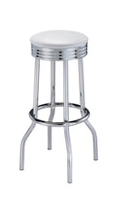 Load image into Gallery viewer, Cleveland Contemporary White Bar-Height Stool - Ego Home Furniture