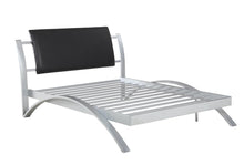 Load image into Gallery viewer, LeClair Contemporary Black and Silver Youth Full Bed - Ego Home Furniture