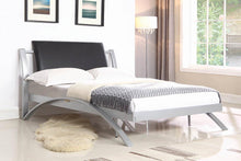 Load image into Gallery viewer, LeClair Contemporary Black and Silver Youth Full Bed - Ego Home Furniture