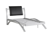 Load image into Gallery viewer, LeClair Contemporary Black and Silver Youth Twin Bed - Ego Home Furniture