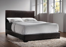 Load image into Gallery viewer, Conner Transitional Dark Brown Upholstered Queen Bed - Ego Home Furniture
