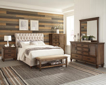 Load image into Gallery viewer, Devon Transitional Beige California King Bed - Ego Home Furniture