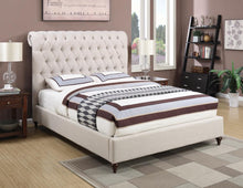 Load image into Gallery viewer, Devon Transitional Beige Queen Bed - Ego Home Furniture