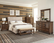 Load image into Gallery viewer, Devon Transitional Beige Queen Bed - Ego Home Furniture