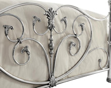 Load image into Gallery viewer, Evita Silver Metal Scrollwork Queen Bed - Ego Home Furniture
