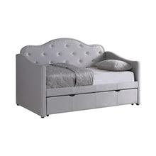 Load image into Gallery viewer, Pearlescent Grey Upholstered Daybed - Ego Home Furniture