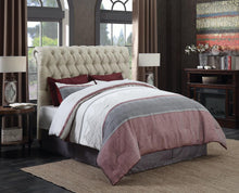 Load image into Gallery viewer, Gresham Beige Upholstered Queen Bed - Ego Home Furniture