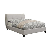 Load image into Gallery viewer, Amador Beige Upholstered Queen Platform Bed - Ego Home Furniture