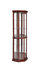 Load image into Gallery viewer, Traditional Medium Brown Curio Cabinet - Ego Home Furniture