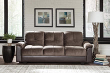 Load image into Gallery viewer, Fully Upholstered Chocolate and Brown Sofa Bed - Ego Home Furniture