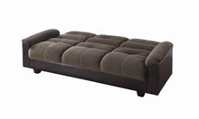 Load image into Gallery viewer, Fully Upholstered Chocolate and Brown Sofa Bed - Ego Home Furniture