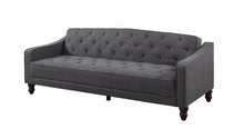 Load image into Gallery viewer, Traditional Dark Grey Sofa Bed - Ego Home Furniture