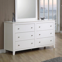 Load image into Gallery viewer, Selena Contemporary White Six-Drawer Dresser - Ego Home Furniture