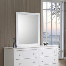 Load image into Gallery viewer, Selena Contemporary White Mirror - Ego Home Furniture