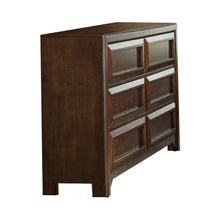 Load image into Gallery viewer, Greenough Transitional Cappuccino Six-Drawer Dresser - Ego Home Furniture