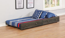 Load image into Gallery viewer, Wrangle Hill Gun Smoke Trundle with Bunkie Mattress - Ego Home Furniture