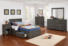 Load image into Gallery viewer, Napoleon Rustic Gun Smoke Full Bed - Ego Home Furniture