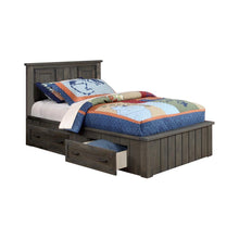 Load image into Gallery viewer, Napoleon Rustic Gun Smoke Full Bed - Ego Home Furniture