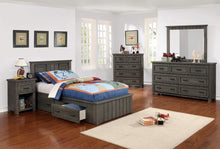 Load image into Gallery viewer, Napoleon Rustic Gun Smoke Full Bed - Ego Home Furniture