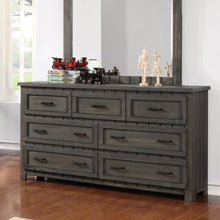 Load image into Gallery viewer, Napoleon Rustic Gun Smoke Seven-Drawer Dresser - Ego Home Furniture