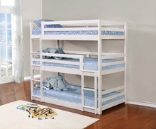 Load image into Gallery viewer, Sandler White Three-Bed Bunk Bed - Ego Home Furniture