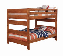 Load image into Gallery viewer, Wrangle Hill Amber Wash Full-over-Full Bunk Bed - Ego Home Furniture