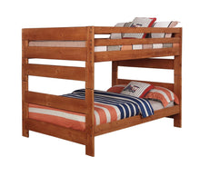 Load image into Gallery viewer, Wrangle Hill Amber Wash Full-over-Full Bunk Bed - Ego Home Furniture