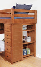 Load image into Gallery viewer, Wrangle Hill Twin-over-Full Loft Bed with Desk - Ego Home Furniture