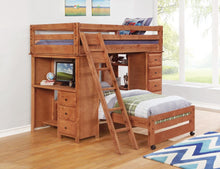 Load image into Gallery viewer, Wrangle Hill Twin-over-Full Loft Bed with Desk - Ego Home Furniture