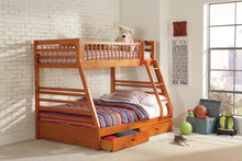 Load image into Gallery viewer, Ashton Honey Twin-over-Full Bunk Bed - Ego Home Furniture