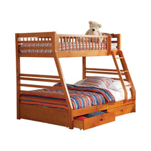 Load image into Gallery viewer, Ashton Honey Twin-over-Full Bunk Bed - Ego Home Furniture