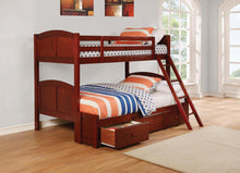 Load image into Gallery viewer, Parker Chestnut Twin-over-Full Bunk Bed - Ego Home Furniture