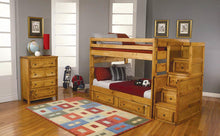Load image into Gallery viewer, Wrangle Hill Amber Wash Twin-over-Twin Bunk Bed - Ego Home Furniture
