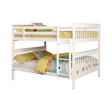 Load image into Gallery viewer, Chapman Traditional White Full-over-Full Bunk Bed - Ego Home Furniture
