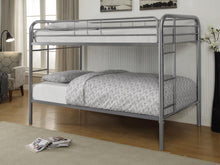 Load image into Gallery viewer, Morgan  Silver Twin Bunk Bed - Ego Home Furniture