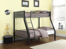 Load image into Gallery viewer, Meyers Traditional Grey Twin-over-Full Bunk Bed - Ego Home Furniture