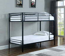 Load image into Gallery viewer, Boltzero Contemporary Black Twin Bunk Bed - Ego Home Furniture