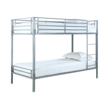 Load image into Gallery viewer, Boltzero Contemporary Silver Twin Bunk Bed - Ego Home Furniture