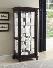 Load image into Gallery viewer, Traditional Brown Curio Cabinet - Ego Home Furniture