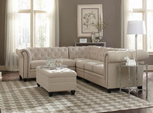 Load image into Gallery viewer, Roy Oatmeal Ottoman - Ego Home Furniture