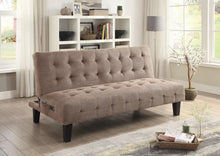 Load image into Gallery viewer, Taupe Sofa Bed with USB and Power Ports - Ego Home Furniture