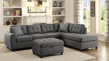 Load image into Gallery viewer, Stonenesse Contemporary Grey Storage Ottoman - Ego Home Furniture