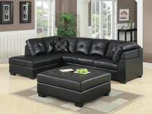 Load image into Gallery viewer, Darie Contemporary Black Ottoman - Ego Home Furniture