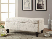 Load image into Gallery viewer, Transitional Off-White and Grey Bench - Ego Home Furniture
