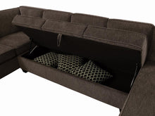 Load image into Gallery viewer, Provence Transitional Brown Sectional - Ego Home Furniture