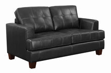 Load image into Gallery viewer, Samuel Transitional Black Loveseat Sleeper - Ego Home Furniture